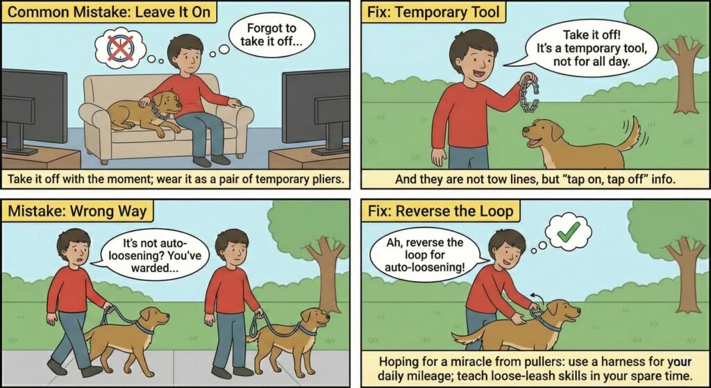 Slip Lead vs Harness: When to Use Which 8 Common Mistakes (and Fixes)