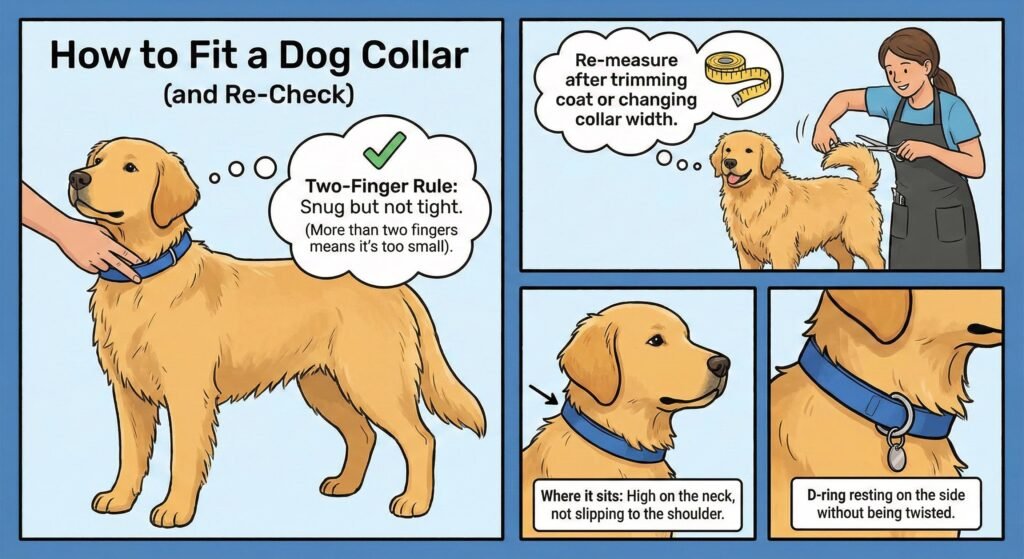Which Dog Collar Should You Use? A Clear Guide 1 How to Fit a Dog Collar (and Re-Check)