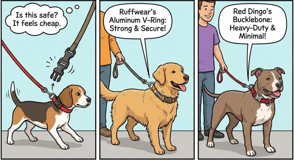 Top Lilac Dog Collars: Reflective, Monogrammed & LED-Ready 2 Opt for metal leash points