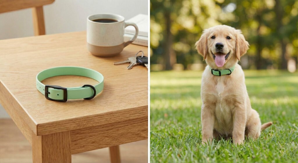 5 Best Puppy Collars for Small & Young Dogs 5 photo of unboxing Dogline Biothane Collar Water Resistant Stink Free